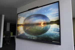 Interactive flat panel