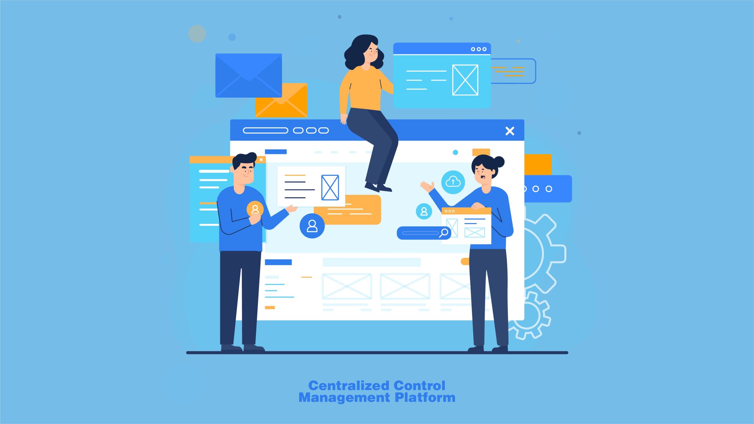 Plataforma de gestión de control centralizado